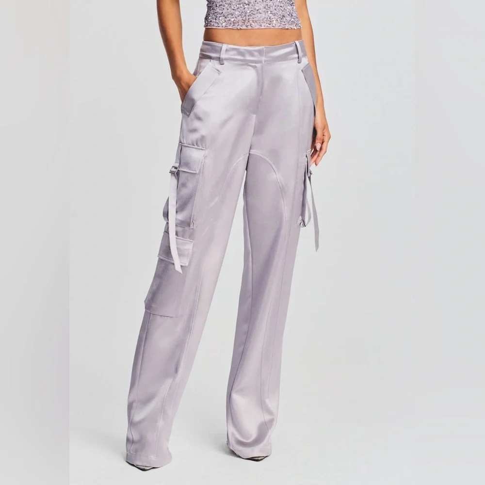 Retrofete - Andre Cargo Pants Mini Grey - Large - New with Tag🏷️ Perfect Condit